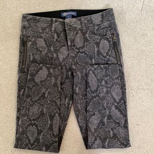 Democracy snake print jeans